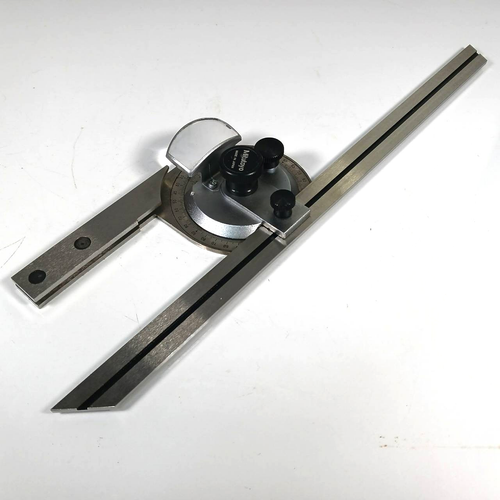 Mitutoyo Universal Bevel Protractor 187-908 Angle Gauge Gage From Japan / AJ021T - Picture 6 of 24
