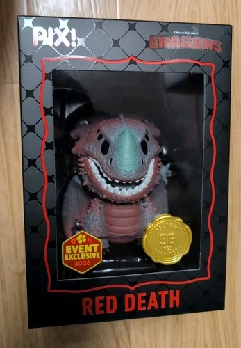 Thrilljoy Pix! How To Train Your Dragon Red Death Super 96 PCs