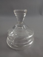 ALTE Glas DOSE mit Deckel gedeckter Tisch Bonboniere  VINTAGE Aufbewahrungsbox !