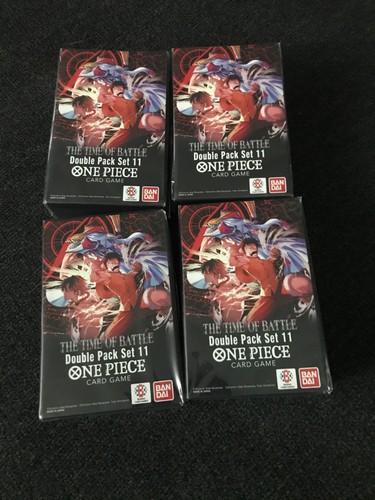 One Piece DP-16 The Time Of Battle Double Pack Set Vol 11 Factory Sealed Box 4