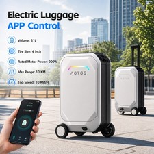Electric Smart Rideable Suitcase Travel Buddy Riding Luggage Scooter APP Control