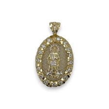 St Lazaro Pendant - 10K Yellow Gold