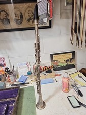 VINTAGE BRILLIANTE PAN AMERICAN CLARINET Metal For Partsrestore G2U