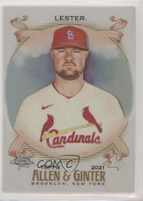 2021 Topps Allen & Ginter Chrome Refractor Jon Lester #181 u0u