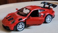 Porsche 911 Gt 3 Rs , Modellauto Von Welly , Top Artikel , Rot , 1 : 38