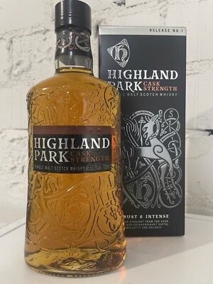 Highland Park Cask strength Batch No. 1  OVP Neu. Single Malt Whisky, 63,3% vol.