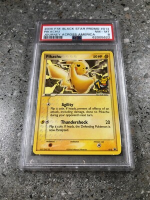 ★PSA10★【英語/ピカチュウ/プロモ】PIKACHU 001/005 Pokemon TCG Pikachu 012 10th Anniversary Journey Across America