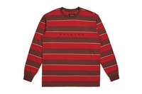Brixton Hilt Emb Longsleeve Neu PLUM-CARDINAL Gr: M Brixton Supply