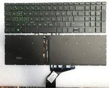 New For HP Pavilion GAMING 15-ec0013dx 15-ec0000 15-ec US Keyboard Green Backlit
