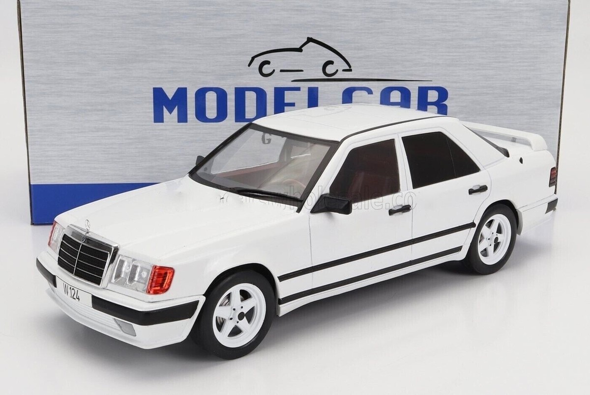 MCG 1986 MERCEDES BENZ E CLASS (W124) WHITE 1:18 Brand New