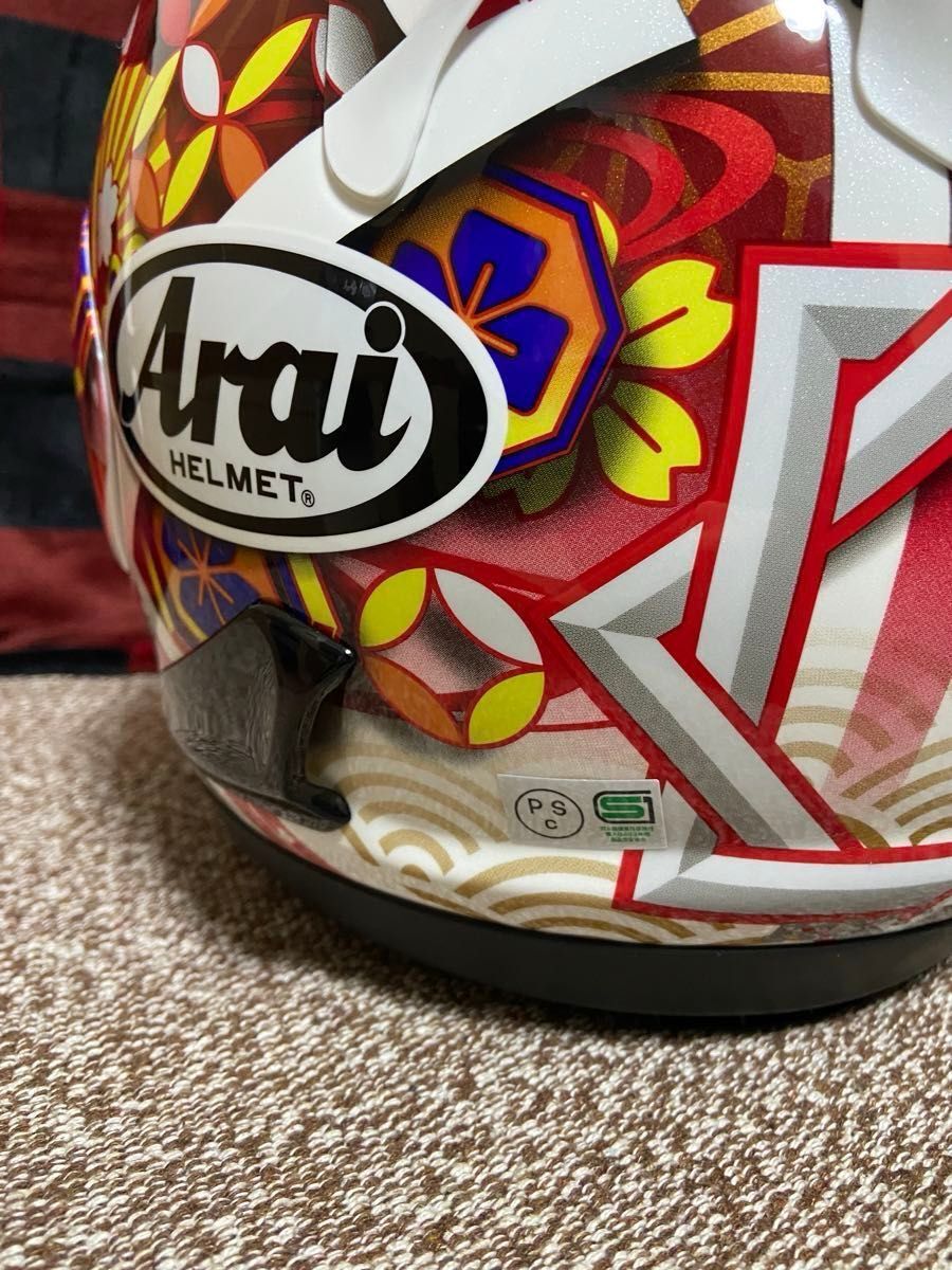 Arai RX-7X NAKAGAMI GP3 Full Face Helmet Motorcycle Japan Model M