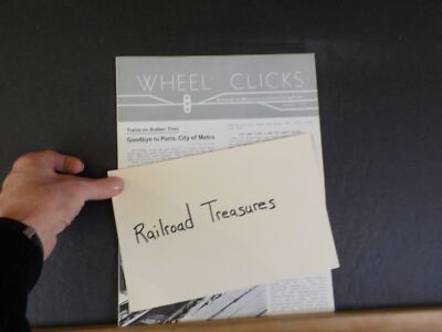 Wheel Clicks 1977 August Pacific Railroad Society Goodbye to Paris, City of Me