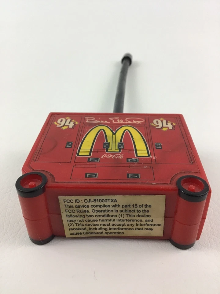 Nascar Racing Champions McDonalds Hauler Replacement Remote Control Vintage 1999 - Image 4 of 4