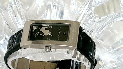 NWT Vintage Disney Timeworks watch in tin- black band Disney Time Works In Disney Watches & Timepieces (1968-Now  main image 2
