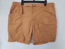 Eddie Bauer Men's Pull On Moisture Wicking UPF 50 Ripstop Tech Short Beige XL
