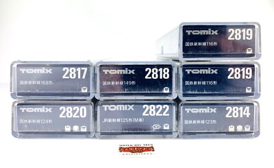 Tomix N 2814/17/ 18/19/20/22 - Set Von Zug 7 Teile 