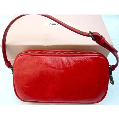 90s miumiu archive handbag red y2k 00s