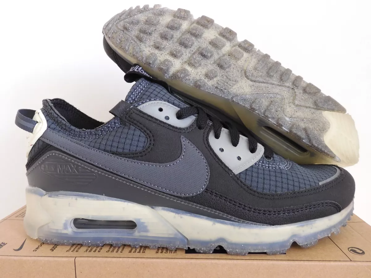 NIKE AIR MAX TERRASCAPE 90 BLACK-DARK GREY-LIME ICE SZ 9 [DH2973