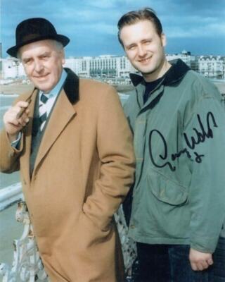 GARY WEBSTER - Ray Daley in Minder - handsigniertes 10 x 8 Foto