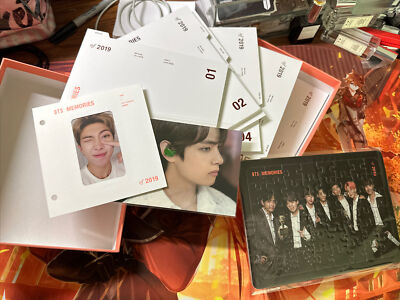 Official BTS Memories Of 2019 BLU RAY with RM Photocard