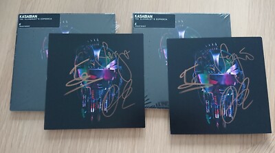 Kasabian 'The Alchemist s Euphoria' CD, Signed Art Card & Poster *IN HAND*RARE*
