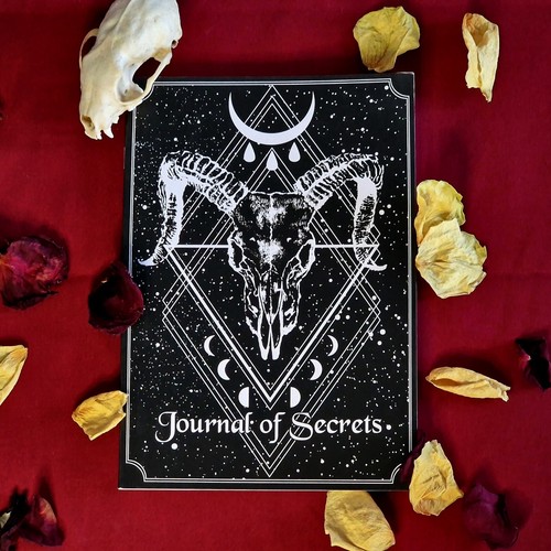 Journal of Secrets Witchy Notizbuch • Astrologie Liebhaber • Gothic Wohndeko - Bild 2 von 8