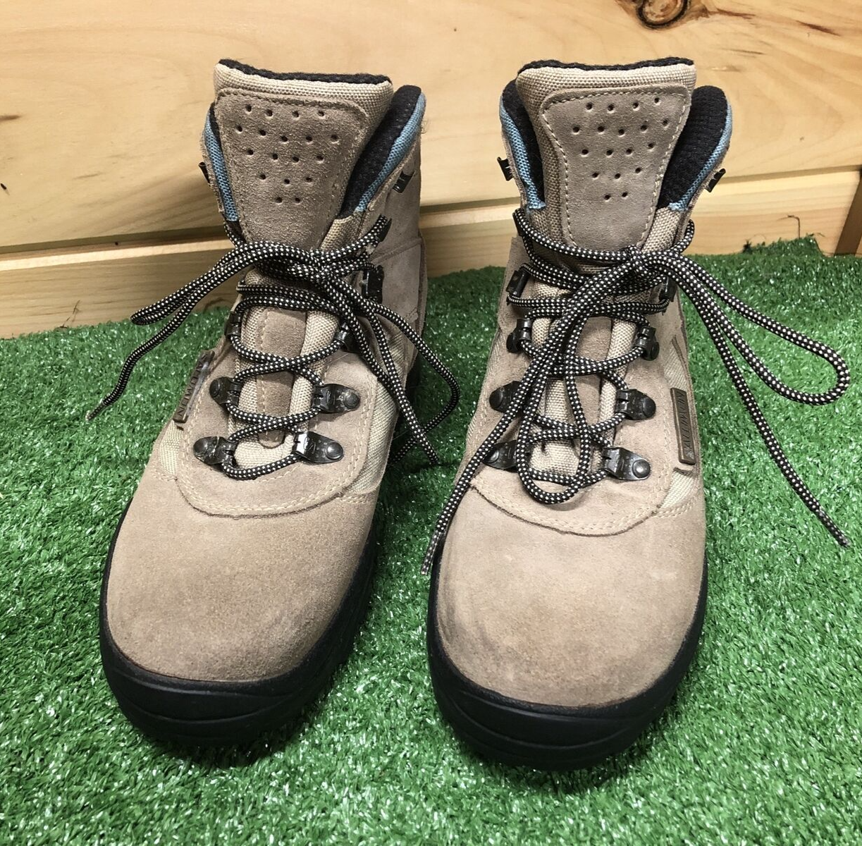 SALOMON Gore TEX Contagrip stivali da trekking medi donna US 9 talpa blu