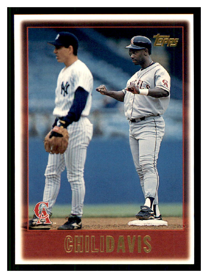 1997 Topps #365 CHILI DAVIS California Angels | eBay