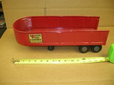 STRUCTO STEEL COMPANY RED TRAILER W/DOLLIE EXCELLENT CONDITION - MAKE OFFERS  
