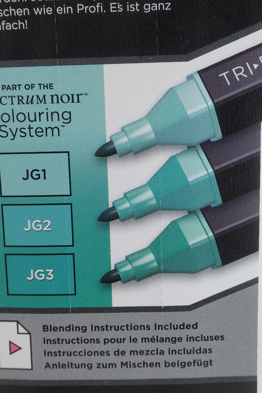 Spectrum Noir Triblend Alcohol Ink Markers Multiple Color Blends 