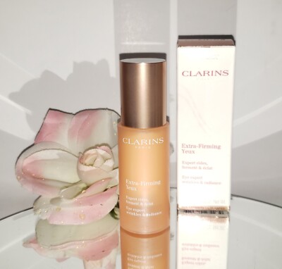 Clarins Extra-Firming Yeux Eye Cream Expert Wrinkles & Radiance 0.5oz Serum Balm