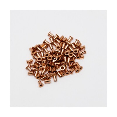 Metallic Lochnieten 1,0/1,5mm - 100 Stück - Through Hole Rivets PCB