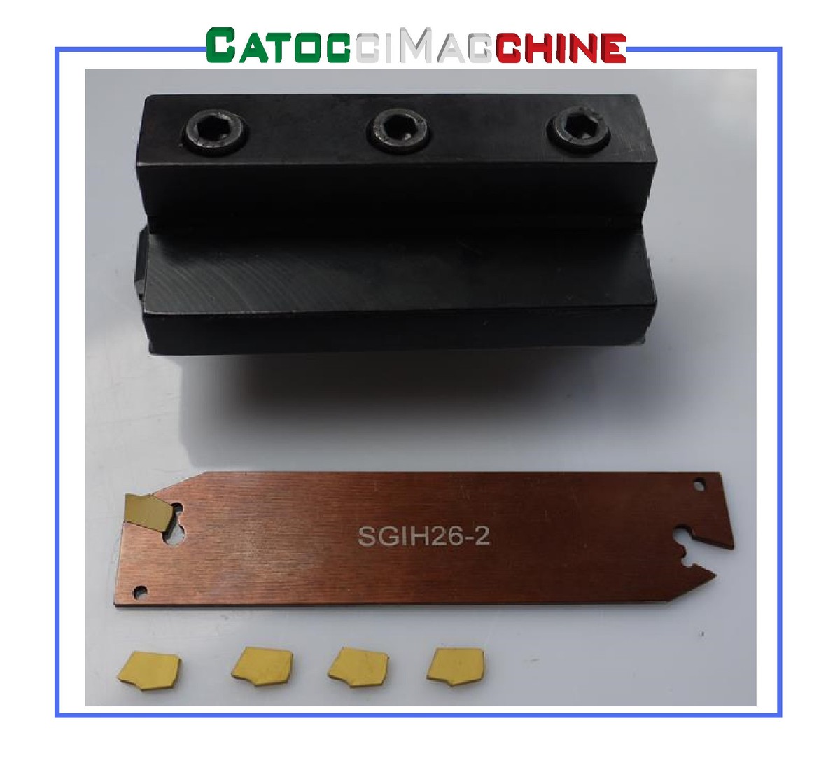 Set Utensili Tornio SOGI UPL-09 - 9 Pezzi Con Inserti In Metallo Duro, Stelo 12mm - Foto 6