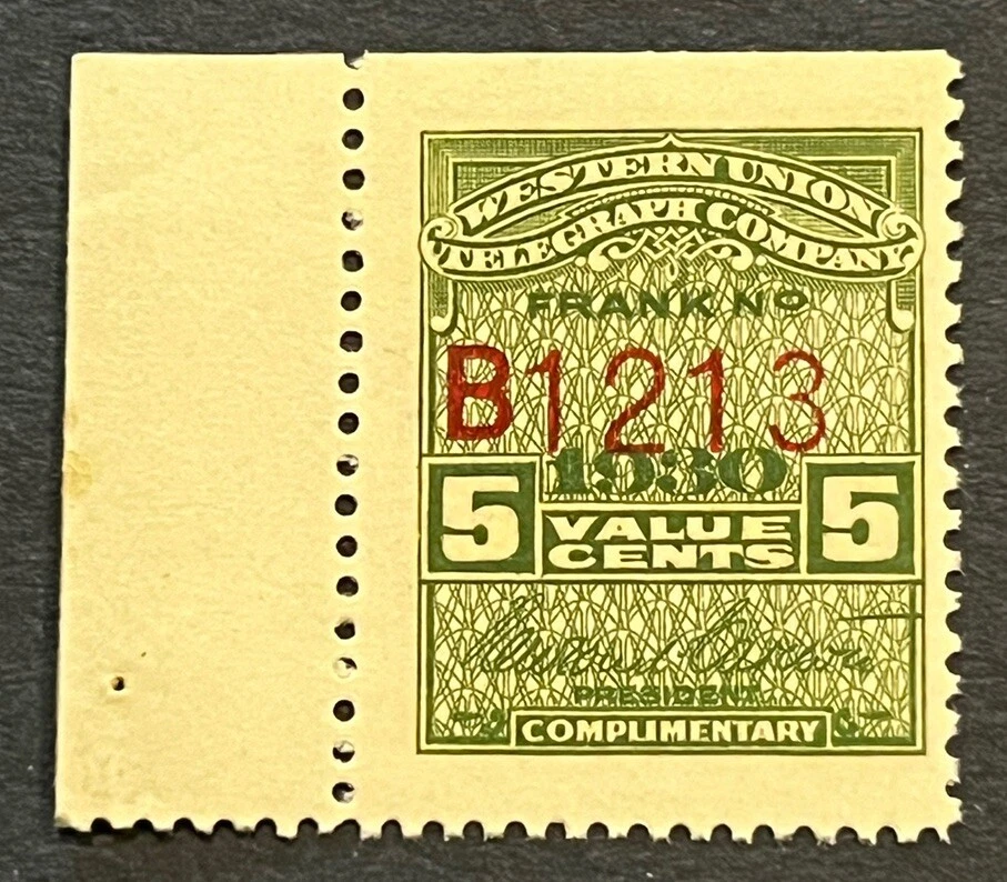 Travelstamps:1930 US Stamps Sc #16t77 Western Union Telegraph MINT MNH OG - Image 2 of 4