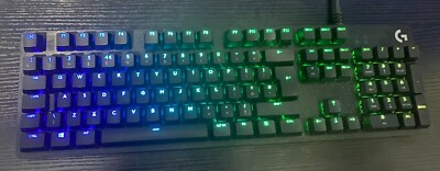 Logitech G512 Special Edition mechanische Gaming-Tastatur Full RGB - schwarz 
