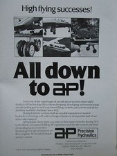 2/1980 PUB AP PRECISION HYDRAULICS HAWK BULLDOG BRITTEN NORMAN WESTLAND AD