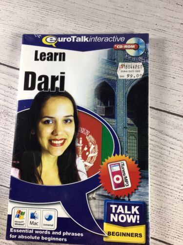Talk Now! Learn Dari EuroTalk Interactive CD-ROM NEW SEALED