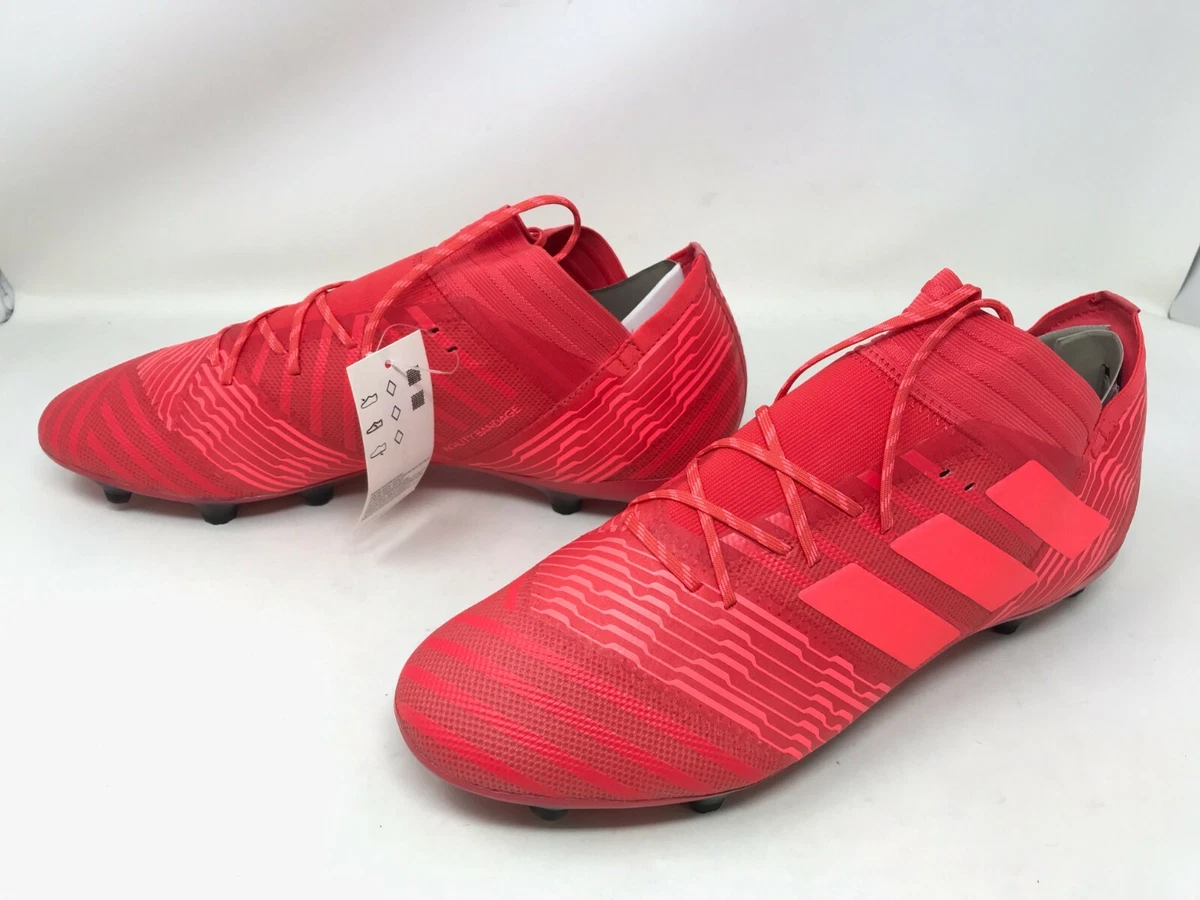 cadena Asociación mi Mens Adidas (CP8971) Nemeziz 17.2 Fg Red soccer Cleats 55D | eBay