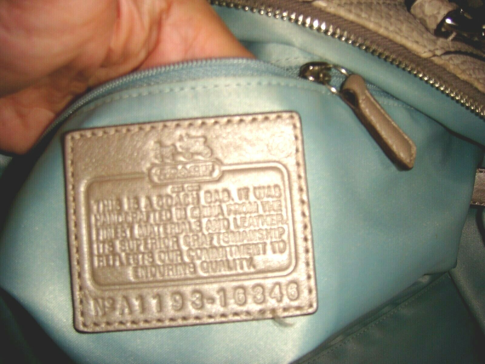 MINT  COACH 16346 MADISON EMBOSSED PYTHON SOPHIA … - image 10