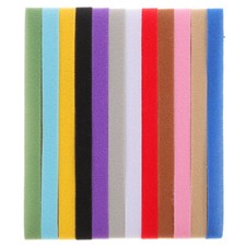 12 Colors Adjustable Puppy ID Bands Collars Nylon Paste Pet Collar