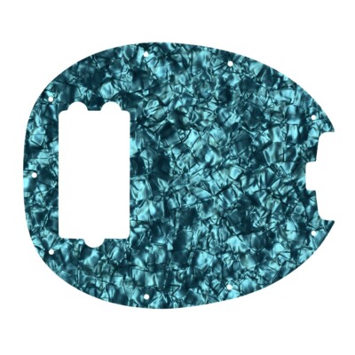 Music Man StingRay Classic 4 str Bass pickguard aqua pearl