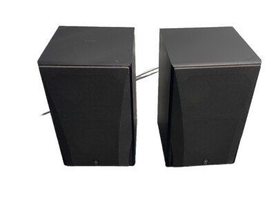 Lot Of (2) Yamaha NS-6390 Black Bookshelf Speaker | eBay