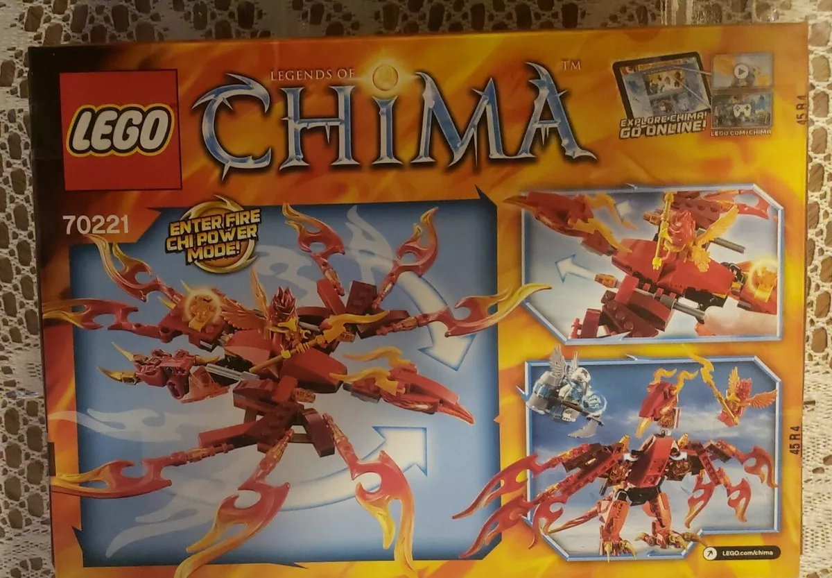 LEGO Chima Flinx's Ultimate Phoenix, réf. 70221 - Brickland, référence  française du LEGO reconditionné