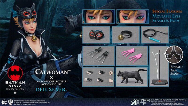 人気色 Star Ace Toys ニンジャ キャットウーマン DX版1/6 | vendee