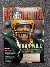Feb/March 2003 NFL Insider Brett Favre Green Bay Packers SB Edition - LotM013