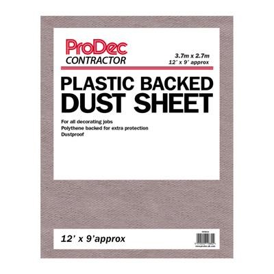 PRODEC CONTRACTOR POLY BACK DUST SHEET 12X9FT - Image 6