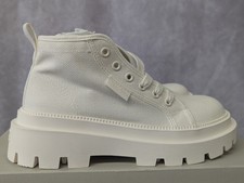 Superga Alpina Apex Mid Women 6.5 | Beige Lug Canvas Boots New
