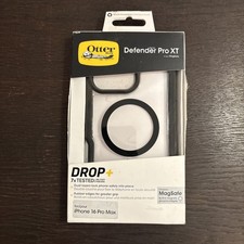 OtterBox Defender XT MagSafe For Apple iPhone 16 Pro Max Black/Clear in box