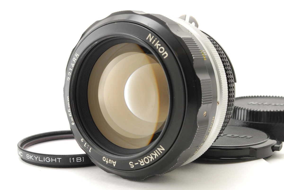 Nikon NIKKOR f/1.2 Camera Lenses 55mm Focal for sale | eBay