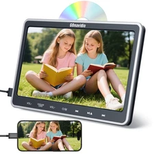 10.1" Car DVD Player Headrest Rear-Seat Monitor USB HDMI AV-in/out Free Region